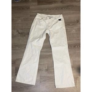 Womens Harleydavidson sexy flare white jeans size 31